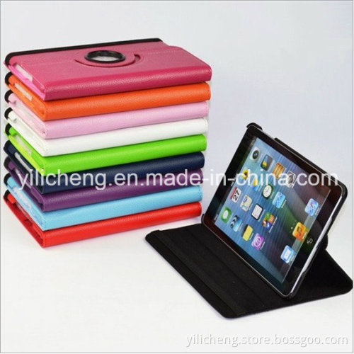 for iPad Mini3 360 Degreen Rotation Leather Case with Stand